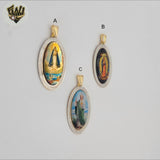 (1-2300) Gold Laminate - Religious Pendants - BGF