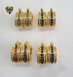 (1-2947) Gold Laminate Hoops - BGO - Fantasy World Jewelry