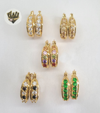 (1-2943) Gold Laminate Hoops - BGO - Fantasy World Jewelry