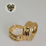(1-3032) Gold Laminate- Band with Design Ring - BGF - Fantasy World Jewelry
