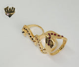 (1-3056-A) Gold Laminate-Ring- BGF - Fantasy World Jewelry