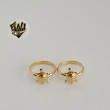 (1-3119-2) Gold Laminate - Turtle Toe/Child Ring - BGF - Fantasy World Jewelry