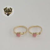 (1-3120-1G) Gold Laminate -Elephant Toe/Child Ring - BGF - Fantasy World Jewelry