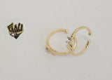 (1-3123-4) Gold Laminate -Heart Toe/Child Ring - BGF - Fantasy World Jewelry