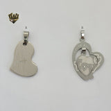 (4-2069) Stainless Steel - Pendants. - Fantasy World Jewelry
