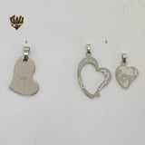(4-2069) Stainless Steel - Pendants. - Fantasy World Jewelry