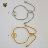 (MBRA-01) Stainless Steel - 2.5mm Adjustable Bracelet - Fantasy World Jewelry