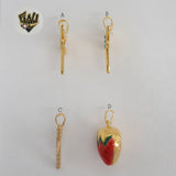 (1-2392) Gold Laminate Pendant - BGO - Fantasy World Jewelry