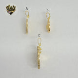 (1-2258) Gold Laminate - Pendants - BGF - Fantasy World Jewelry