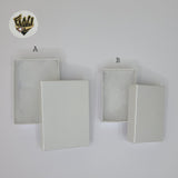 (Supplies-06-A) Cotton Filled White Gift Box - Dozen - Fantasy World Jewelry