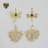 (1-2301-1) Gold Laminate - Pendants - BGO