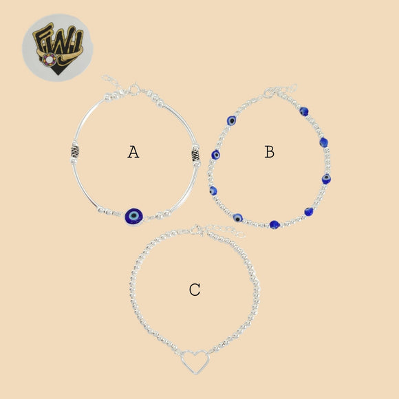 (2-0331-3) 925 Sterling Silver - 3mm Balls Bracelet.