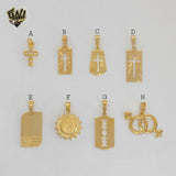 (1-2015) Gold Laminate Pendants - BGF