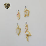(1-2122-2) Gold Laminate - Small Pendants - BGO