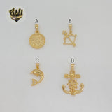 (1-2244-1) Gold Laminate - Pendants - BGO