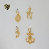 (1-2244-1) Gold Laminate - Pendants - BGO