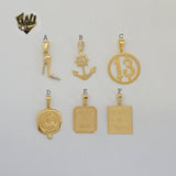 (1-2171) Gold Laminate Pendants - BGF