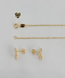 (1-6404) Gold Laminate- Bike Set - BGF - Fantasy World Jewelry