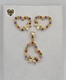 (1-6396) Gold Laminate Set - BGO - Fantasy World Jewelry