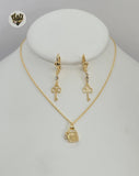 (1-6336) Gold Laminate Set - BGF - Fantasy World Jewelry
