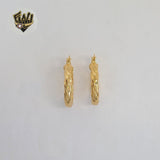 (1-2603-4) Laminado Oro - Aros Retorcidos - BGO