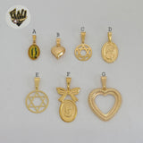 (1-2045) Colgantes Laminado Oro - BGF