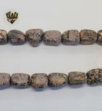 (MBEAD-260) 10mm Jasper Nugget Beads - Fantasy World Jewelry