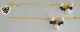 (1-0761) Gold Laminate - 2mm Snake Link Bracelet w/ Charms - 7.5" - BGF - Fantasy World Jewelry