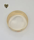 (1-4050) Laminado de oro - Brazaletes de tres tonos de 25 mm - BGO
