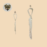 (2-1088) 925 Sterling Silver - Religious Pendants.