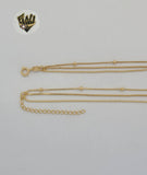 (1-6332) Gold Laminate - Charms Layering Elephants Necklace - BGF