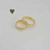 (1-3074) Gold Laminategag - Classic Band Ring - BGF - Fantasy World Jewelry