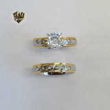 (4-0095) Stainless Steel - Wedding Rings. - Fantasy World Jewelry