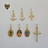 (1-2177-1) Colgantes Laminado Oro - BGF
