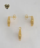 (1-6484) Gold Laminate - Zircon Square Set - BGO