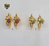 (1-2664-D) Gold Laminate Hoops - BGO - Fantasy World Jewelry