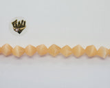 (MBEAD-272) 8mm Ojo De Gato Beads - Fantasy World Jewelry