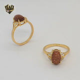 (1-3109-1) Gold Laminate - Venturina Ring - BGO