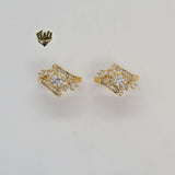 (1-3185) Gold Laminate - Wedding Ring - BGO - Fantasy World Jewelry