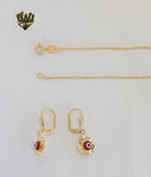(1-6065-1) Gold Laminate - Evil Eye Set - BGF