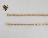 (1-1694) Gold Laminate - 3.2mm Popcorn Link Chain - BGO