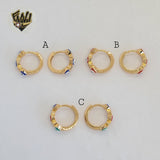 (1-2638) Laminado Oro - Aros Ojos - BGO