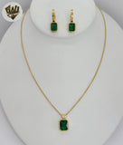 (4-7088) Stainless Steel - 1.5mm Curb Link with Stone Set - 16"