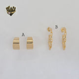(1-2982-2) Gold Laminate - Half Hoops - BGF