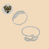 (2-5025) 925 Sterling Silver - Infinity Ring - Fantasy World Jewelry