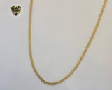(4-3167) Stainless Steel - 3mm Alternative Curb Link Chain - 20" - Fantasy World Jewelry