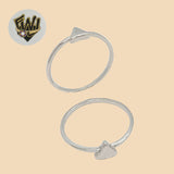 (2-5014) 925 Sterling Silver - Triangle Ring - Fantasy World Jewelry