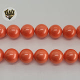 (MBEAD-98) 14mm Coral Beads - Fantasy World Jewelry