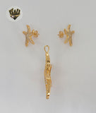 (1-6319) Laminado Oro - Conjunto Estrellas Zircon - BGO