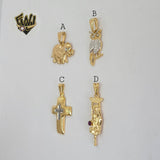 (1-2226-1) Gold Laminate Pendants - BGF